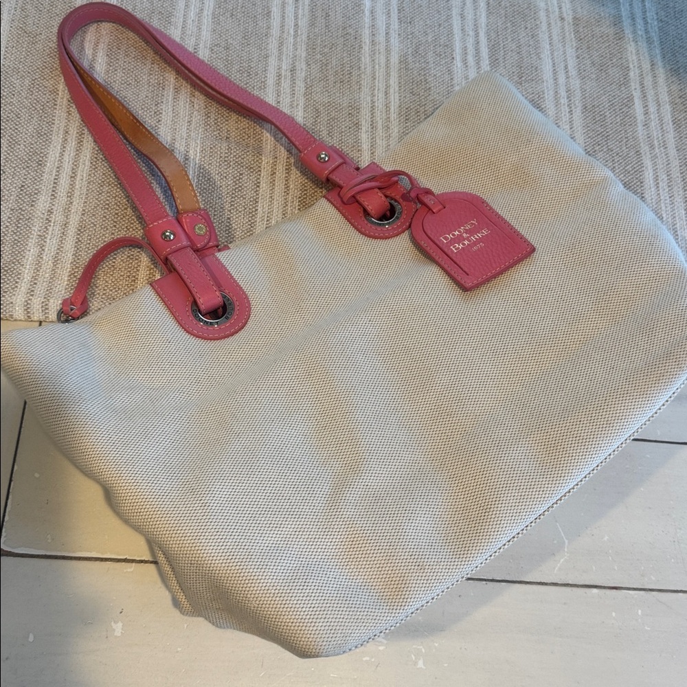 Dooney & Bourke Large East West Grommet Tote Bag